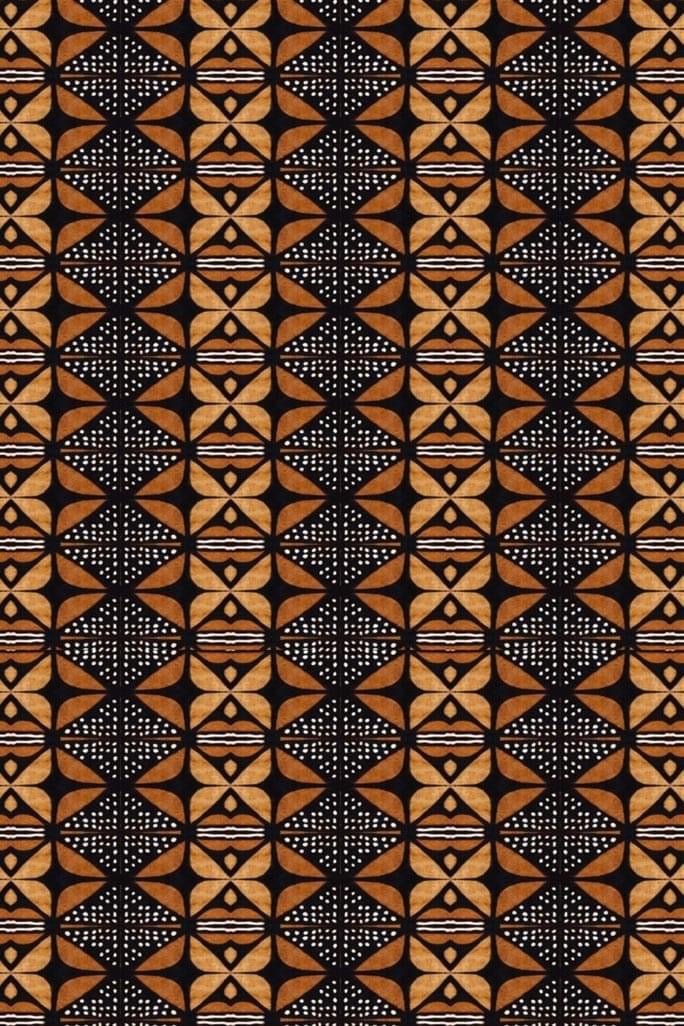 Roycycled Decoupage Paper - African Print - Vintage Revival Design Co