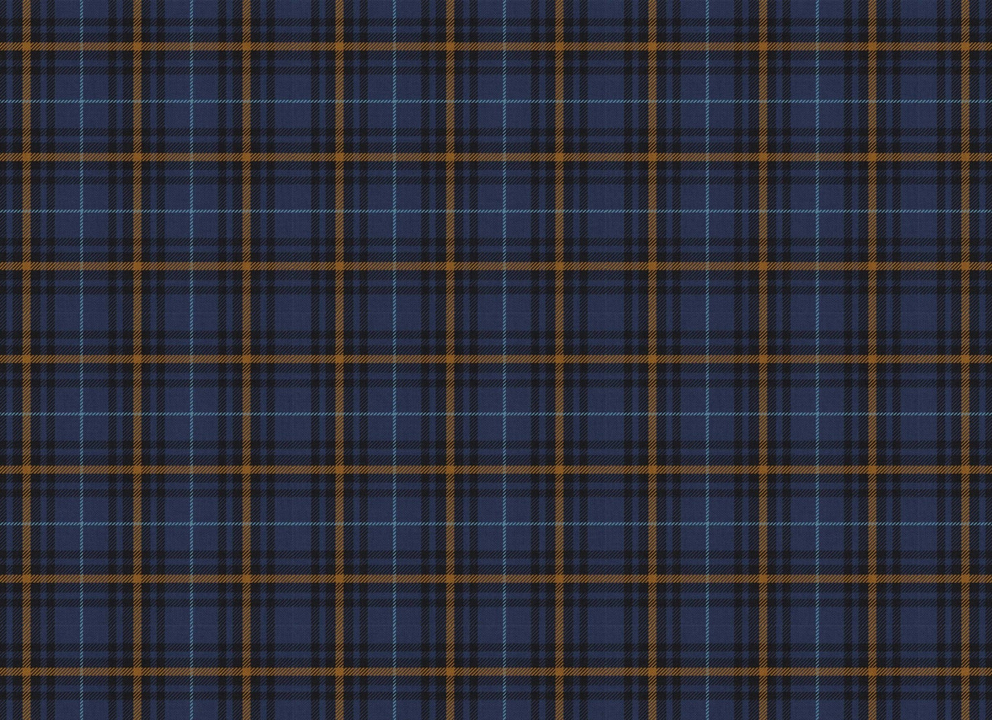 Roycycled Decoupage Paper - Blue Tartan - Vintage Revival Design Co