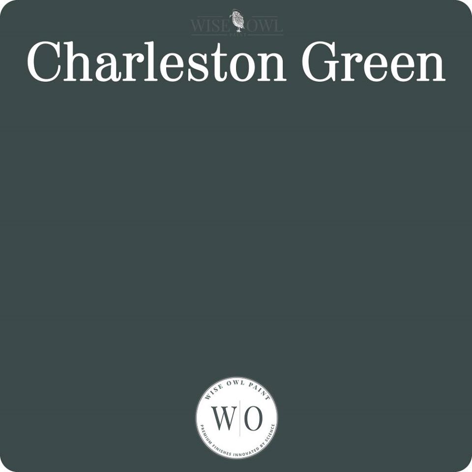 Wise Owl Chalk Synthesis Paint - Charleston Green - Vintage Revival Design Co