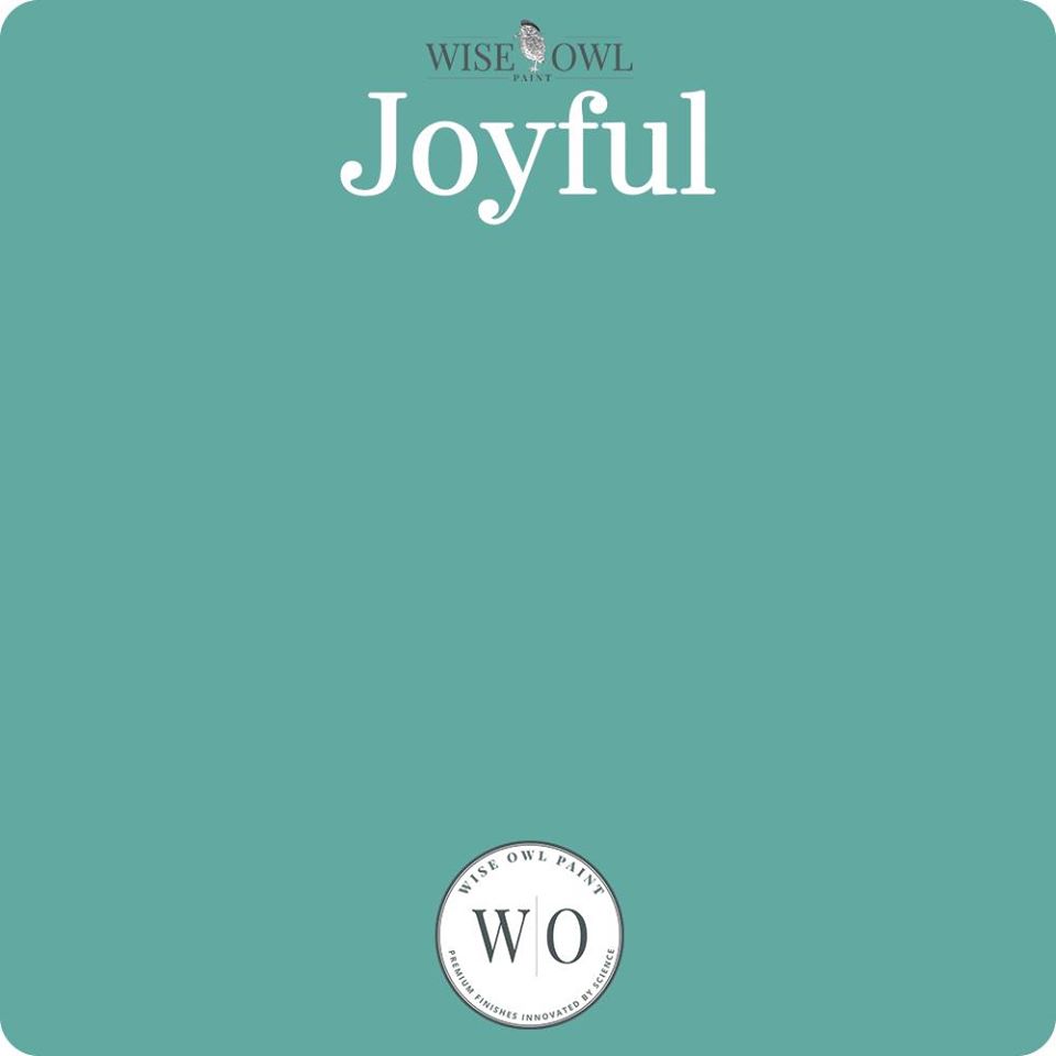 Wise Owl Chalk Synthesis Paint - Joyful - Vintage Revival Design Co
