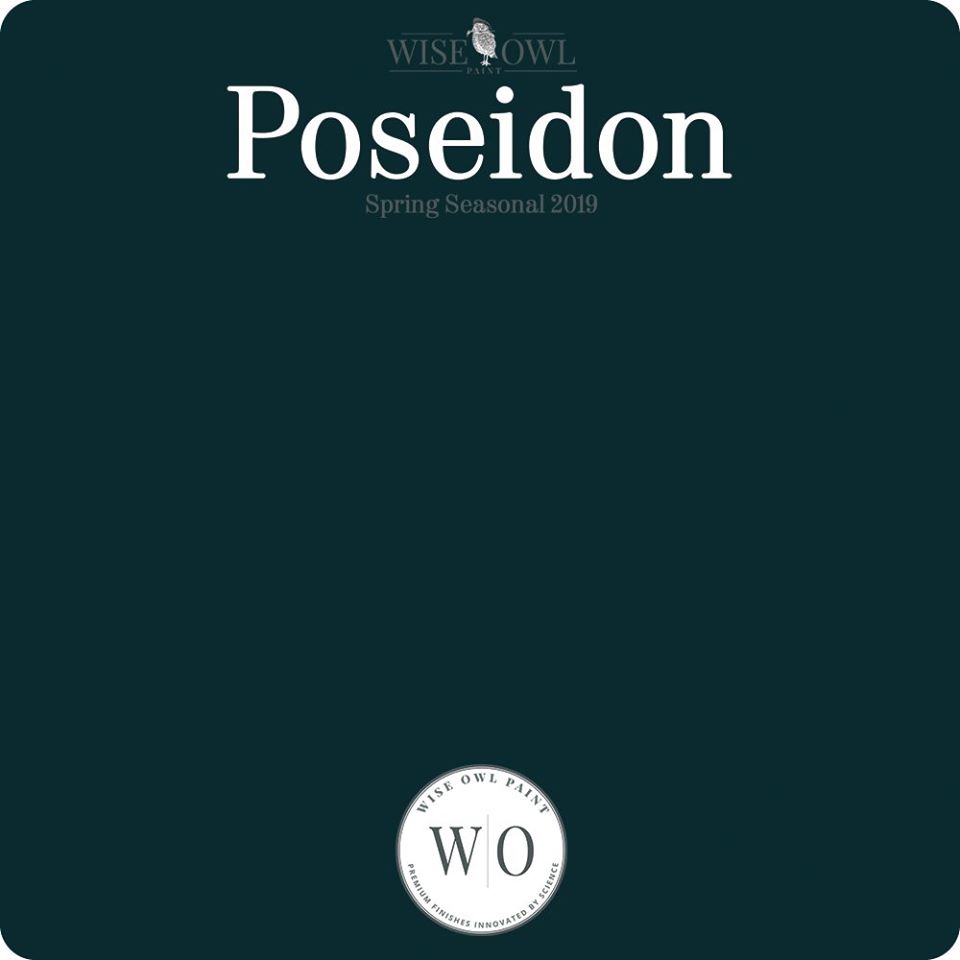 Wise Owl Chalk Synthesis Paint - Poseidon - Vintage Revival Design Co