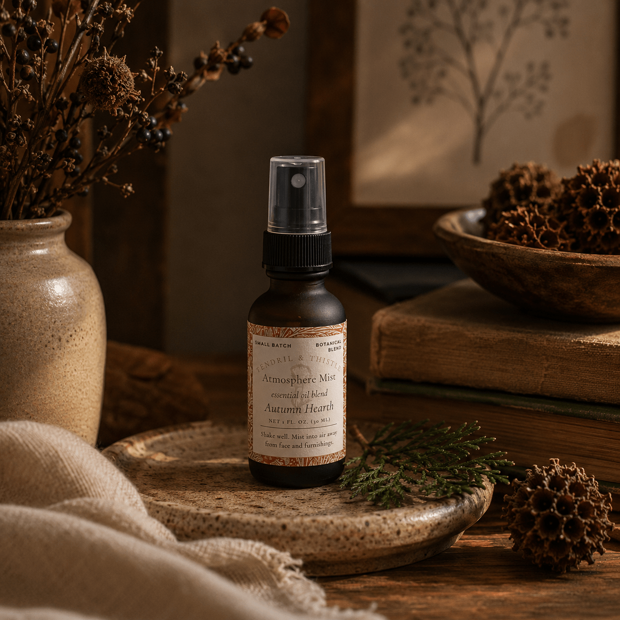 AUTUMN HEARTH | Atmosphere Mist - Tendril & Thistle