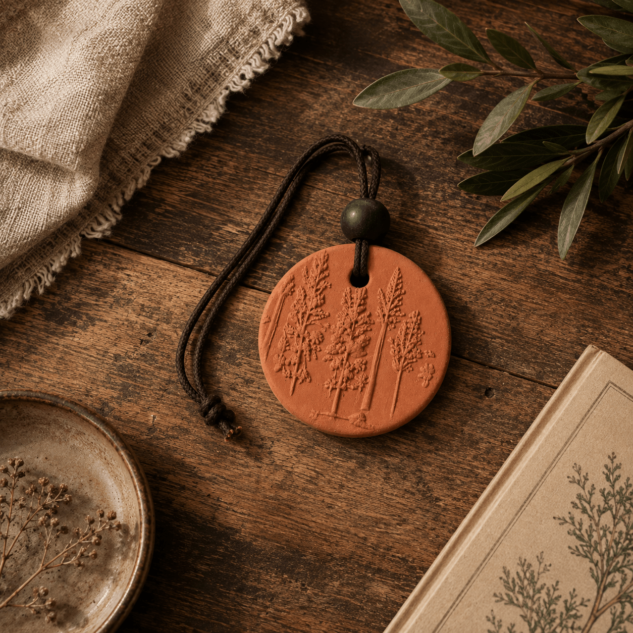 Botanical Clay Essential Oil Diffuser - Tendril & Thistle