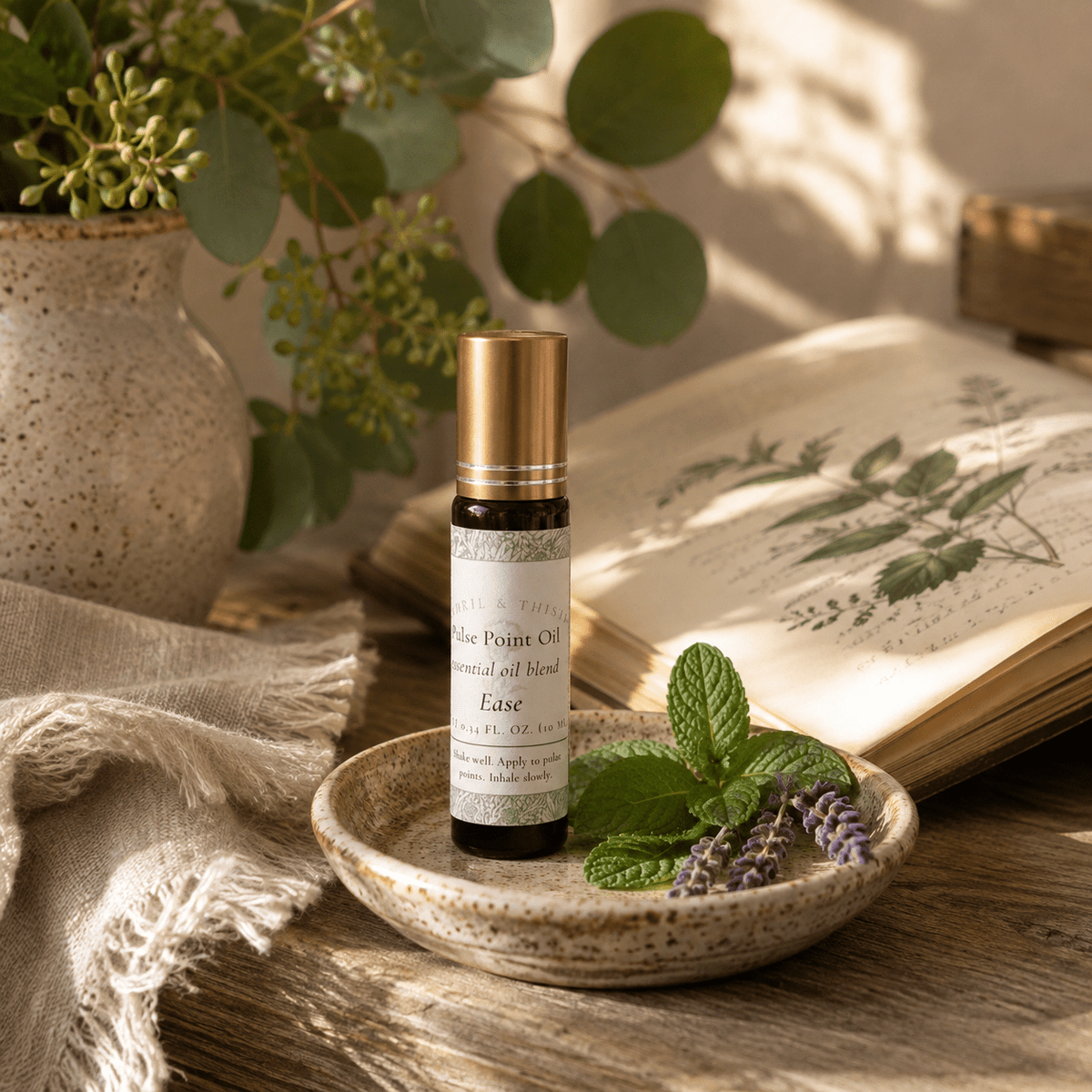 EASE | Essential Oil Roller - Tendril & Thistle