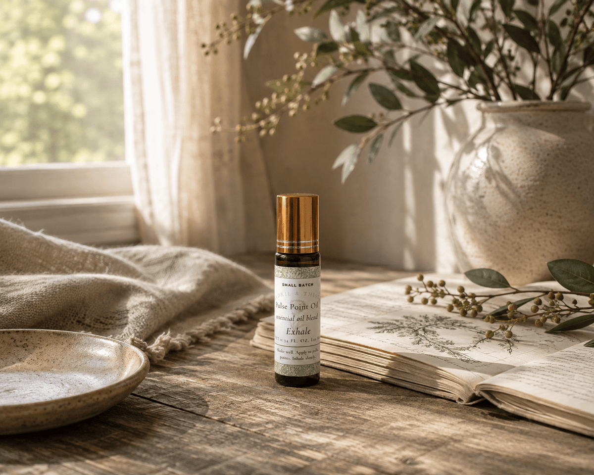 EXHALE | Essential Oil Roller - Tendril & Thistle