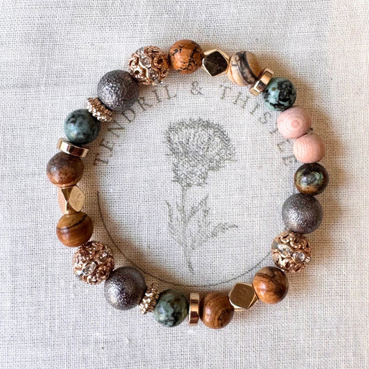 Fieldstone - Scentable Bracelet - Tendril & Thistle