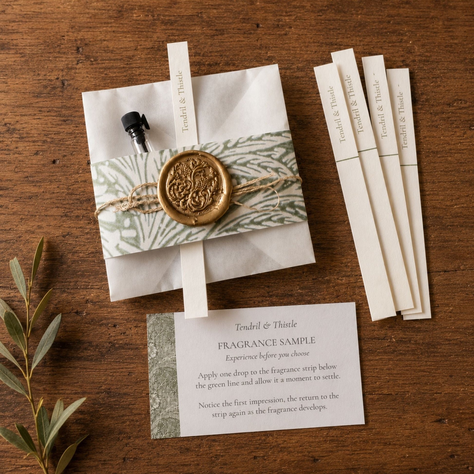 REST | Fragrance Sample - Tendril & Thistle