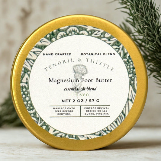 REST - Magnesium Foot Butter - Tendril & Thistle