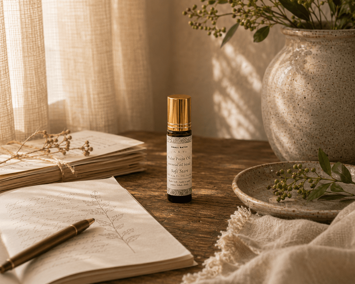 SOFT START | Essential Oil Roller - Tendril & Thistle