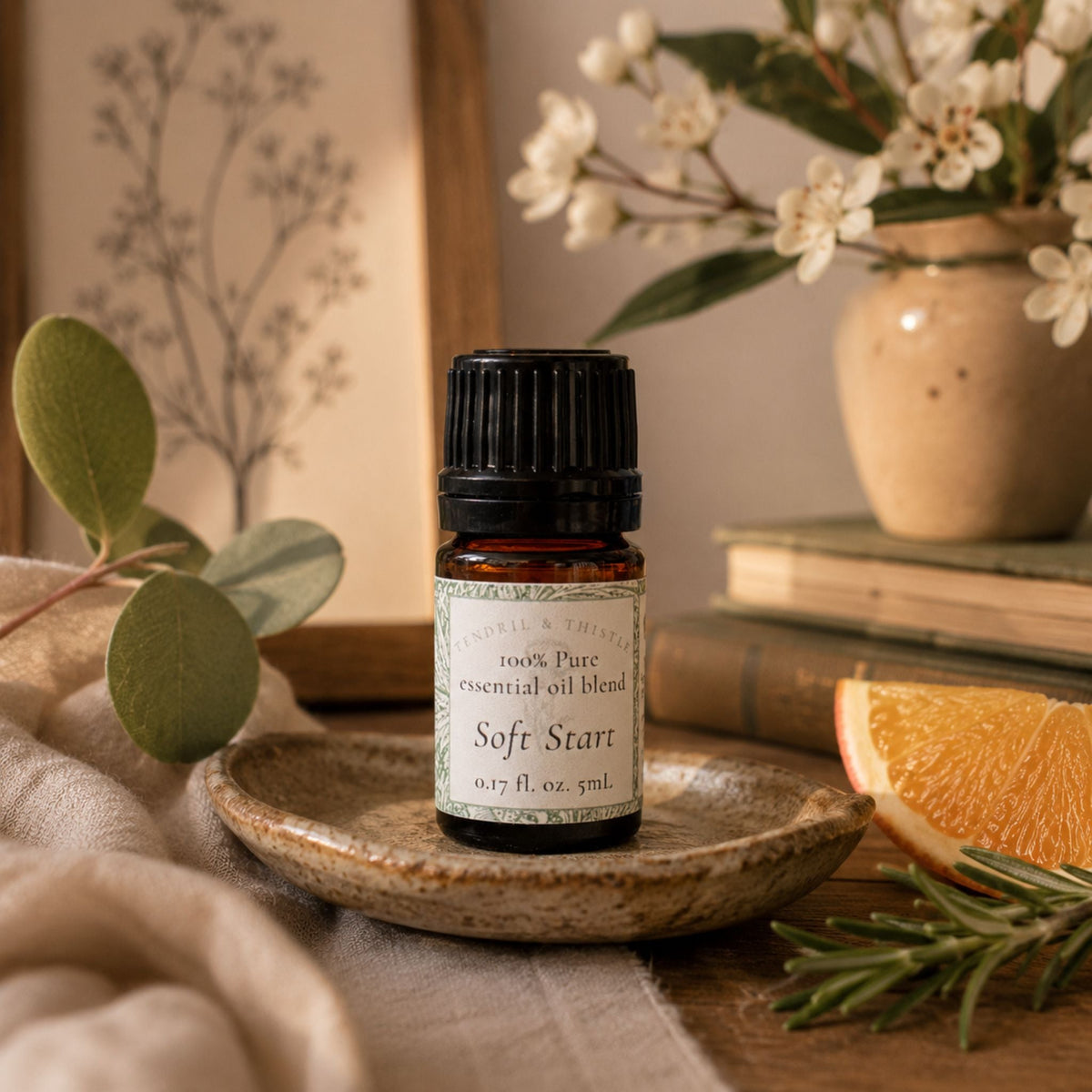 SOFT START | Pure Essential Oil Blend 5 mL - Tendril & Thistle