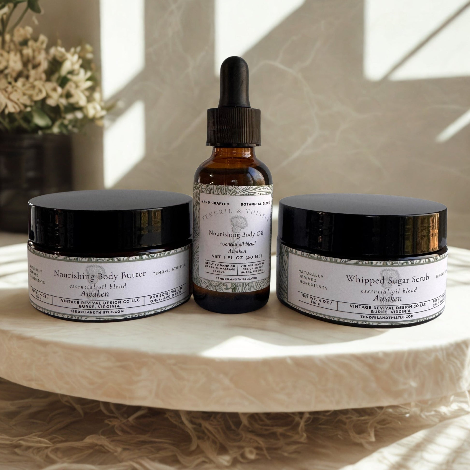 TEND - Nourishing Ritual Set - Tendril & Thistle