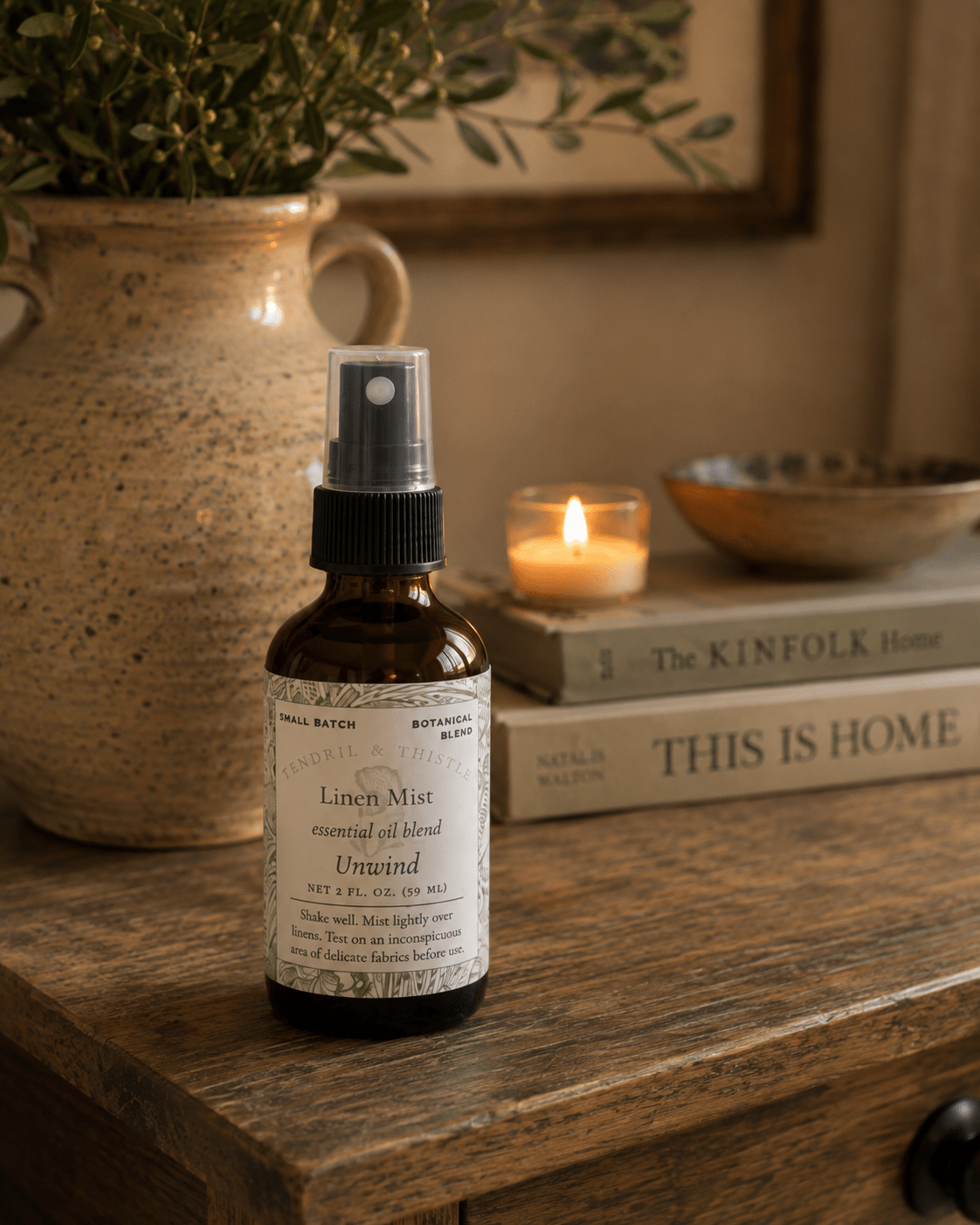 UNWIND | Linen Mist - Tendril & Thistle