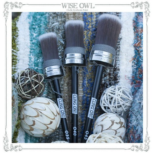 CLING ON PAINT BRUSH O35 - Vintage Revival Design Co