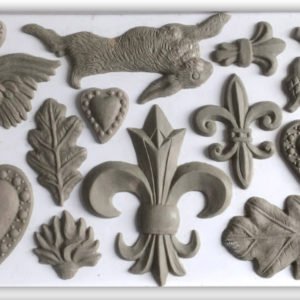 Fleur De Lis 6x10 Decor Moulds™ - Vintage Revival Design Co