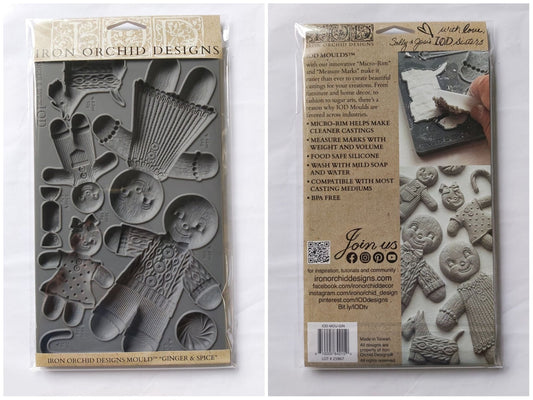 Ginger and Spice - 6x10 Decor Moulds™ - Vintage Revival Design Co