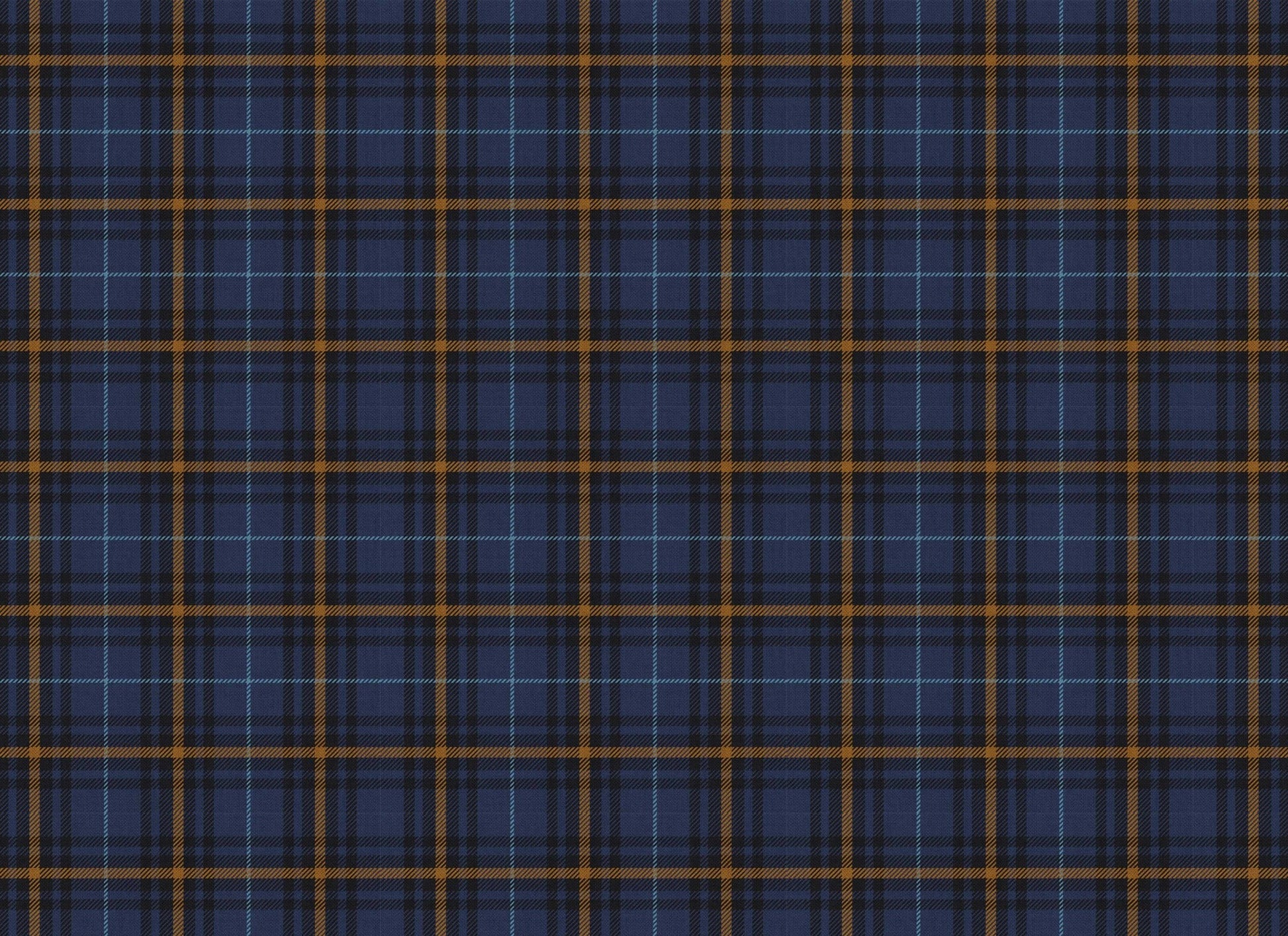 Roycycled Decoupage Paper - Blue Tartan - Vintage Revival Design Co