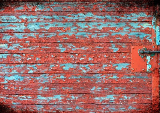 Roycycled Decoupage Paper - Chippy Wood - Vintage Revival Design Co
