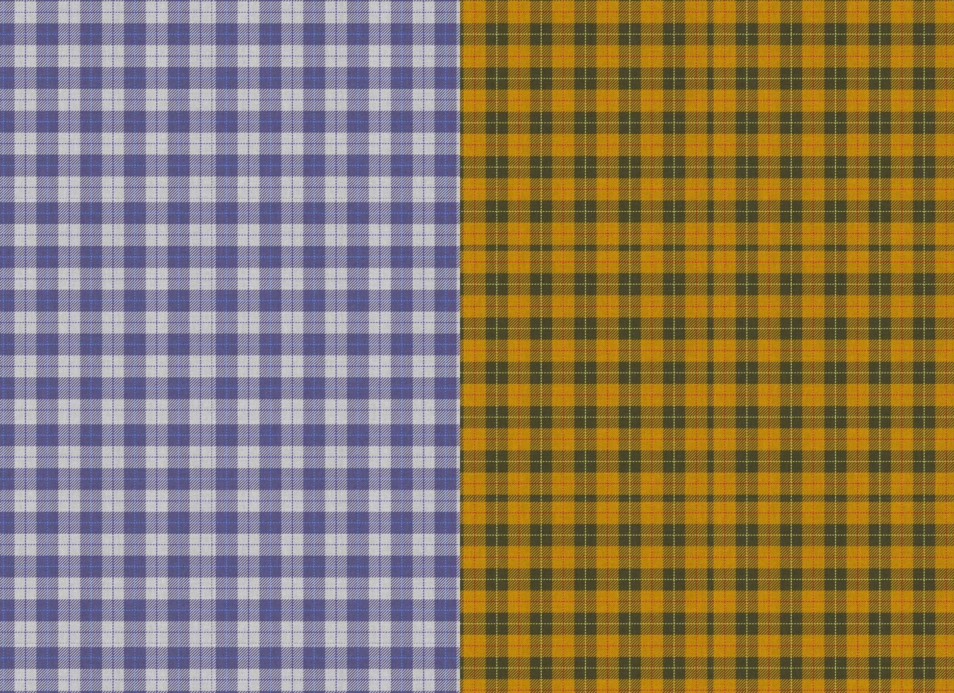 Roycycled Decoupage Paper - Fall Tartan - Vintage Revival Design Co