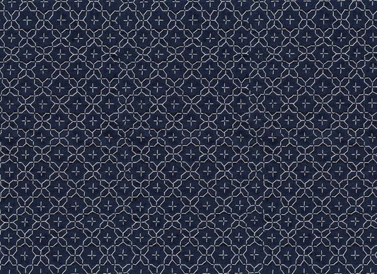 Roycycled Decoupage Paper - Sashiko - Vintage Revival Design Co