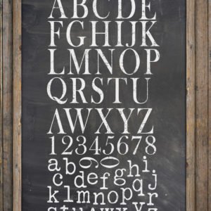 Typesetting 12x12 Decor Stamps™ - Vintage Revival Design Co