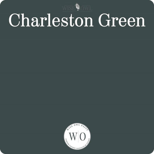 Wise Owl Chalk Synthesis Paint - Charleston Green - Vintage Revival Design Co