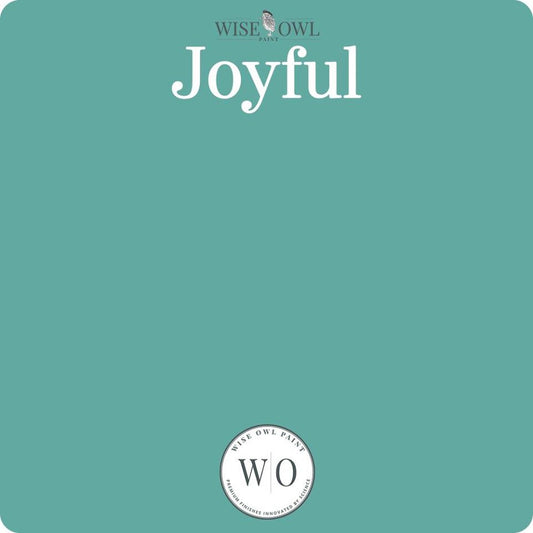 Wise Owl Chalk Synthesis Paint - Joyful - Vintage Revival Design Co
